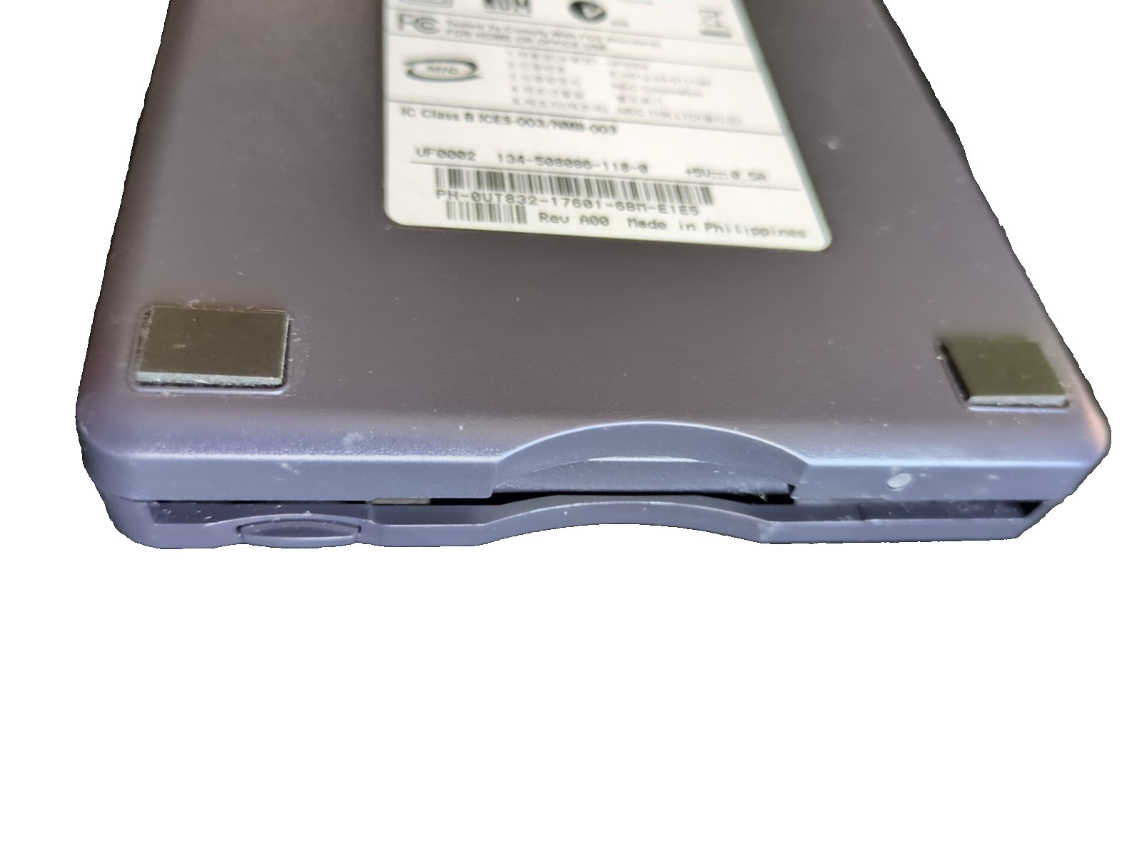 Dell External USB Floppy Drive Module UF0002 3.5" Portable Floppy Disk Drive