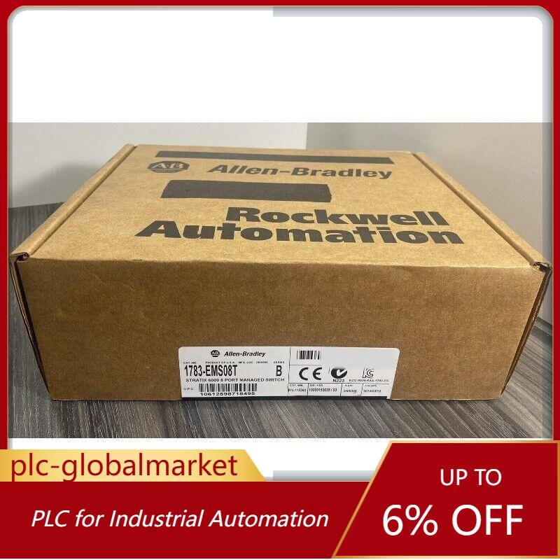 Allen Bradley 1783-EMS08T Stratix 6000 8-Port Ethernet Switch  AB  US Free Tax