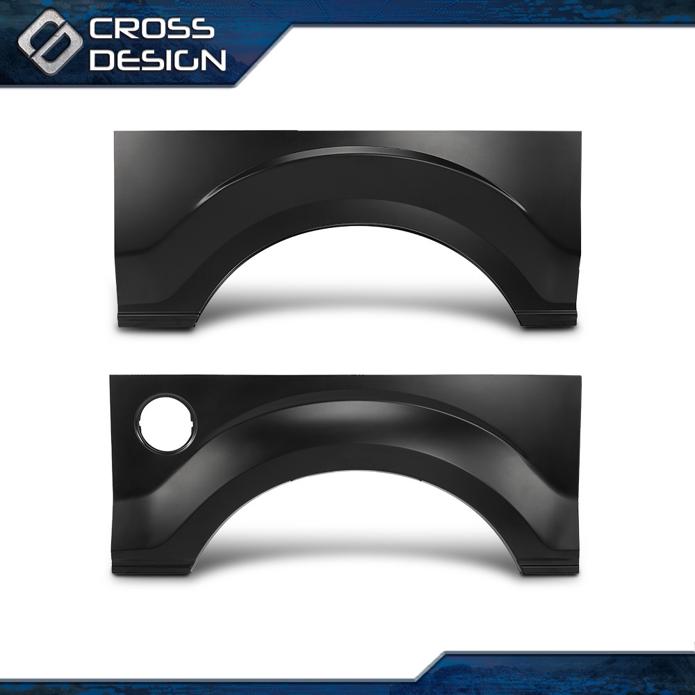 Rear Wheel Arch Quarter Panel Fits 2009-2014 Ford F-150 F150 W/O Molding Holes