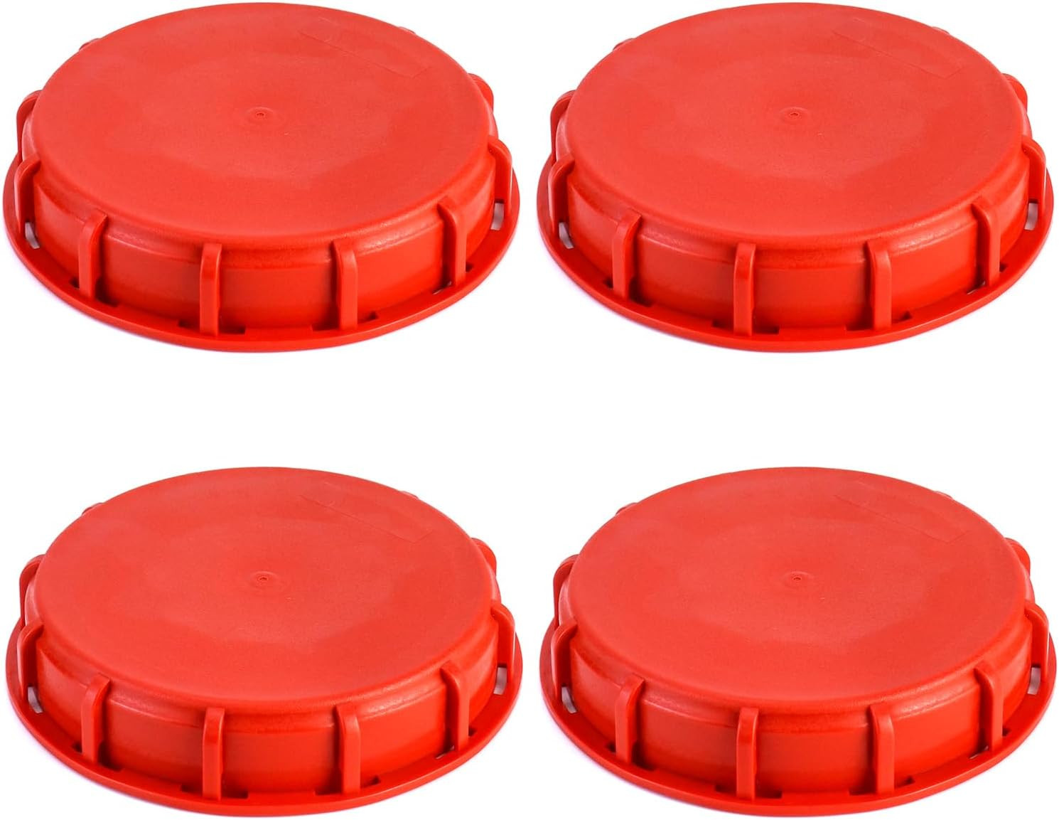 IBC Can Cap with Gasket, 4 Packs IBC Tote Cap 6-7/16" 275-330 Gallons Liquid Sto