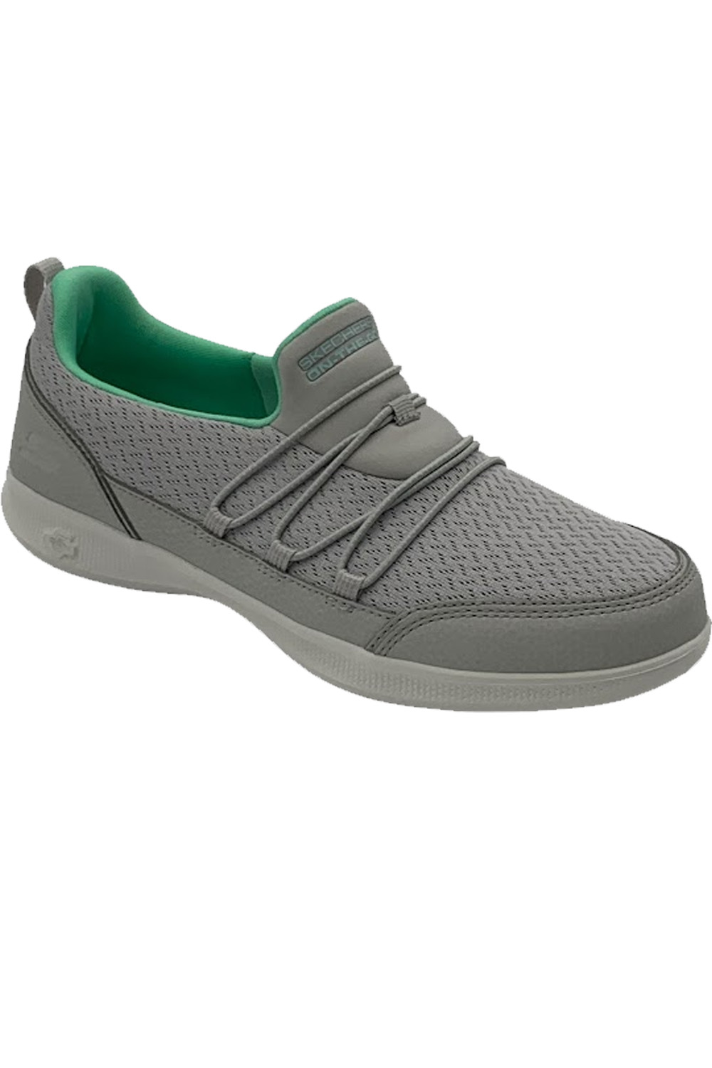 Skechers GOwalk Washable Mesh Slip-Ons Upbeat Gray