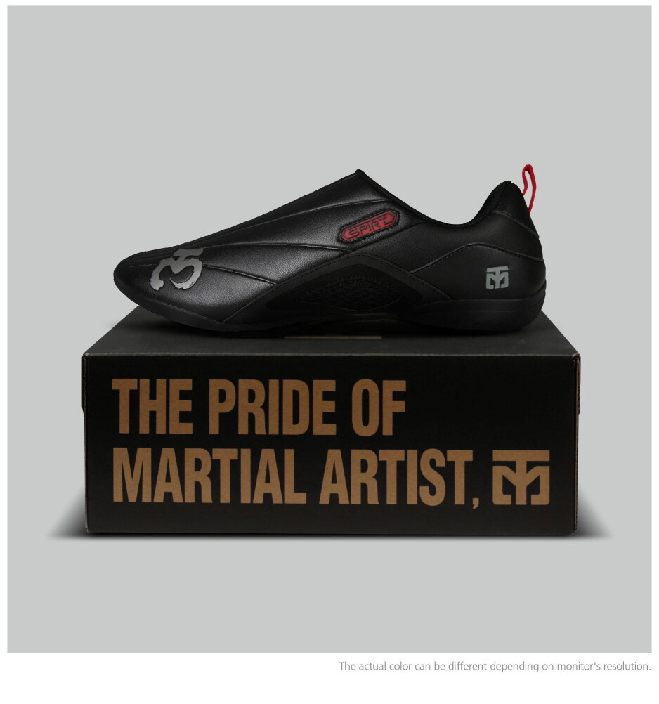 MOOTO Spirit 3 Shoes (Black) Latest Martial Arts Fighter Footwear Spirit3 (S3)