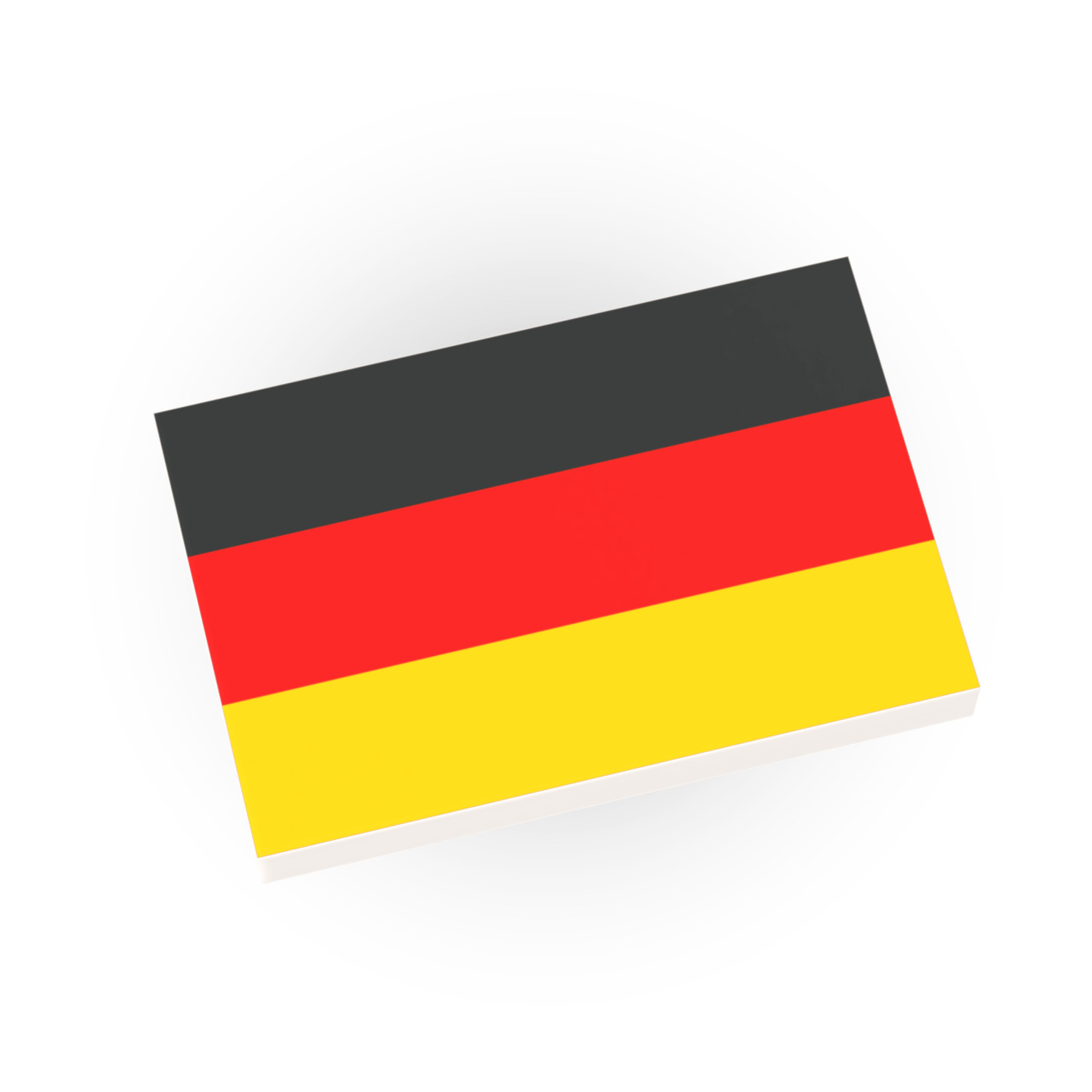 Germany Country Flag - Custom Printed -  Minifig - Brick City