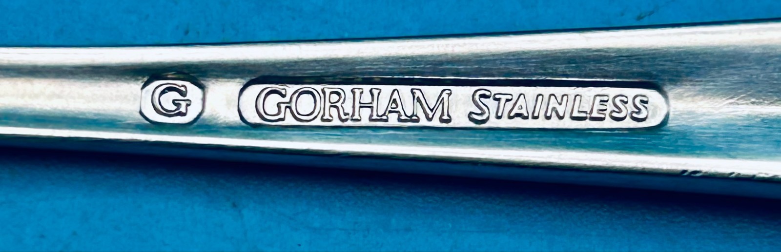 Gorham COLONIAL TIPT SATIN Teaspoon 6 1/8" Stainless Flatware Silverware