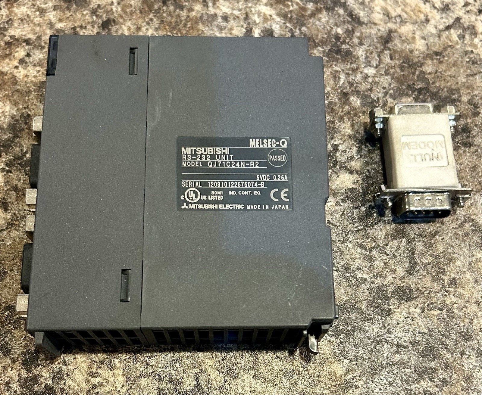 Mitsubishi MELSEC-Q QJ71C24N-R2 RS-232 Communication Module Serial Unit