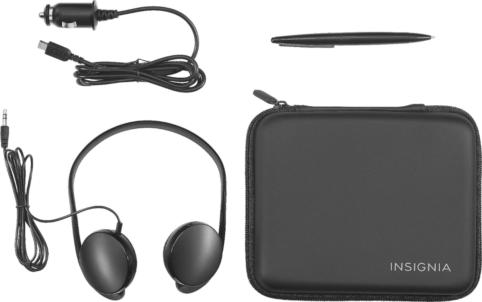Insignia Starter Kit for Nintendo NEW 2DS XL 3DS XL Car Charger Headphones Case