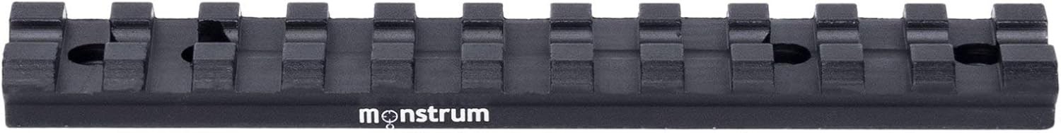 Montaje En Riel Picatinny Ruger 10/22 Para Miras Y Opticas Plata
