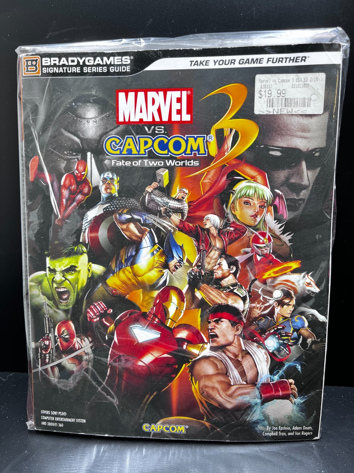 Marvel vs. Capcom 3: Fate of Two Worlds BradyGames Strategy Guide (pre-owned)