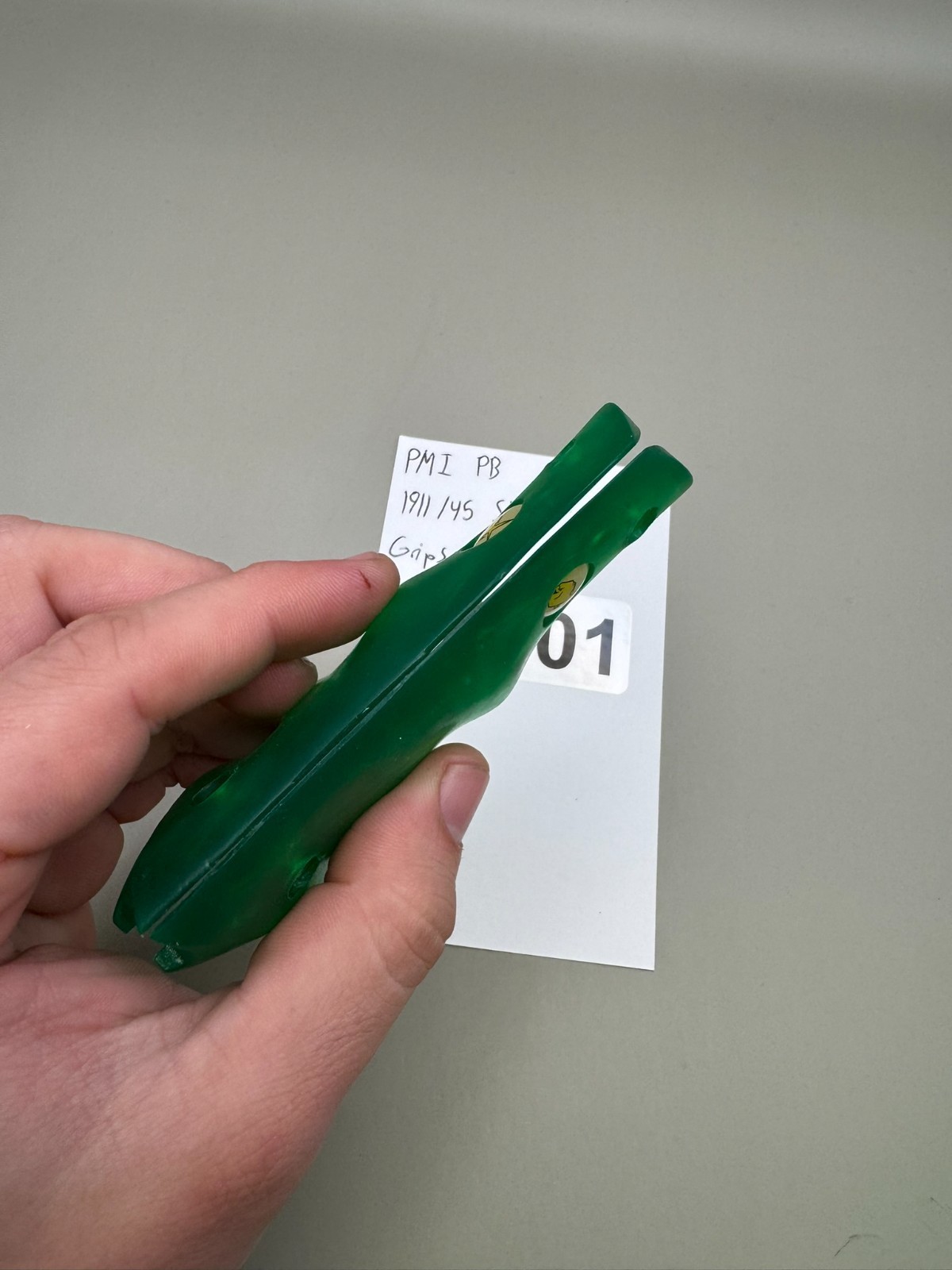 PMI PB 1911/45 Style Grips-Green
