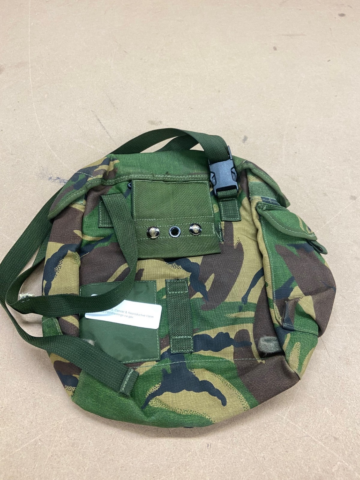 Genuine British Army Haversack DPM Camo Shoulder Bag