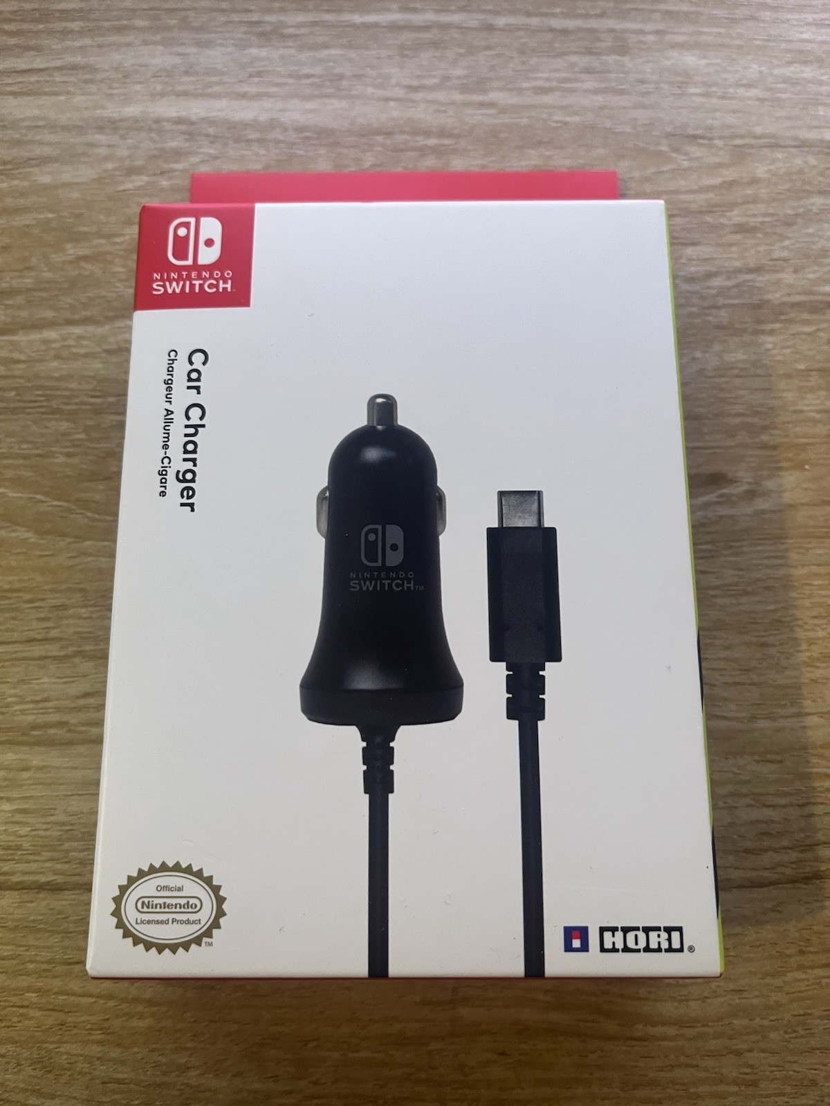NEW SEALED Nintendo Switch Car Charger 5.9ft Length