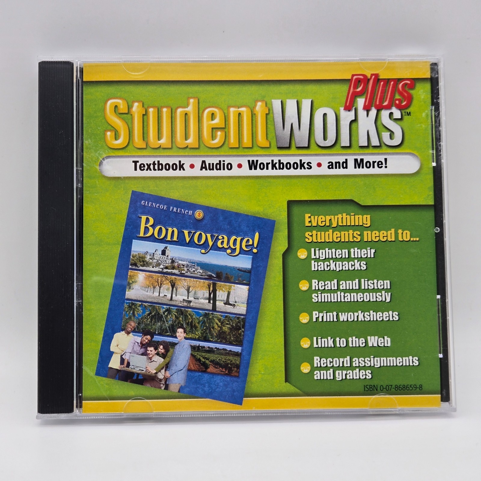 StudentWorks Plus Bon Voyage! French 3 CD Student Addition with Resources