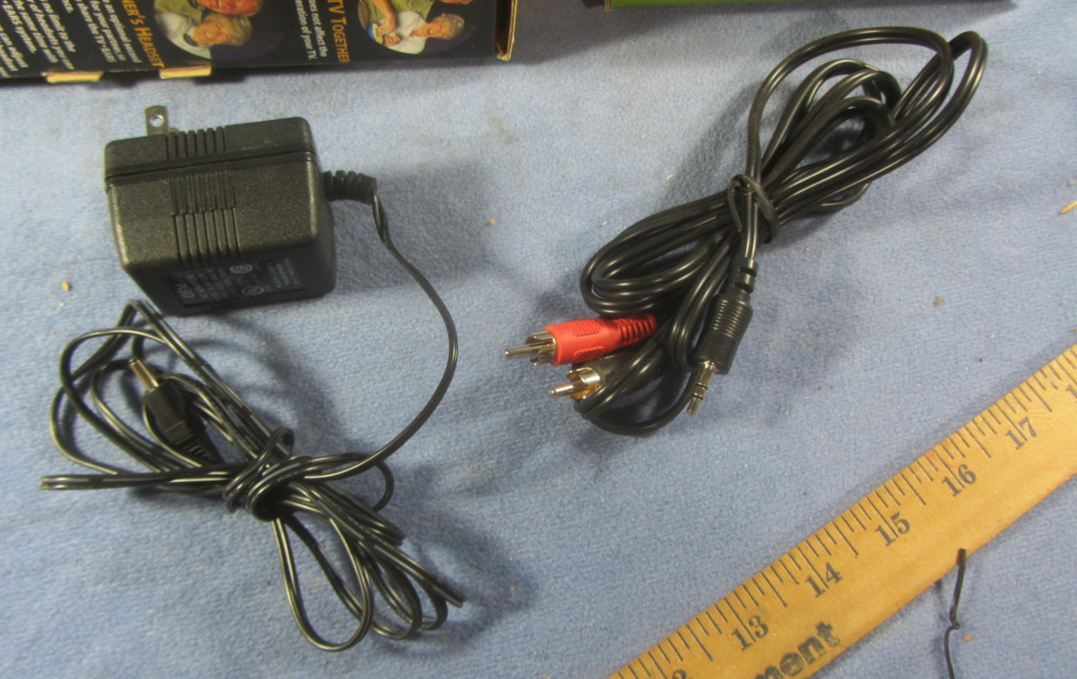 TV Ears and Accessories - Needs Battery, Untested As-Is