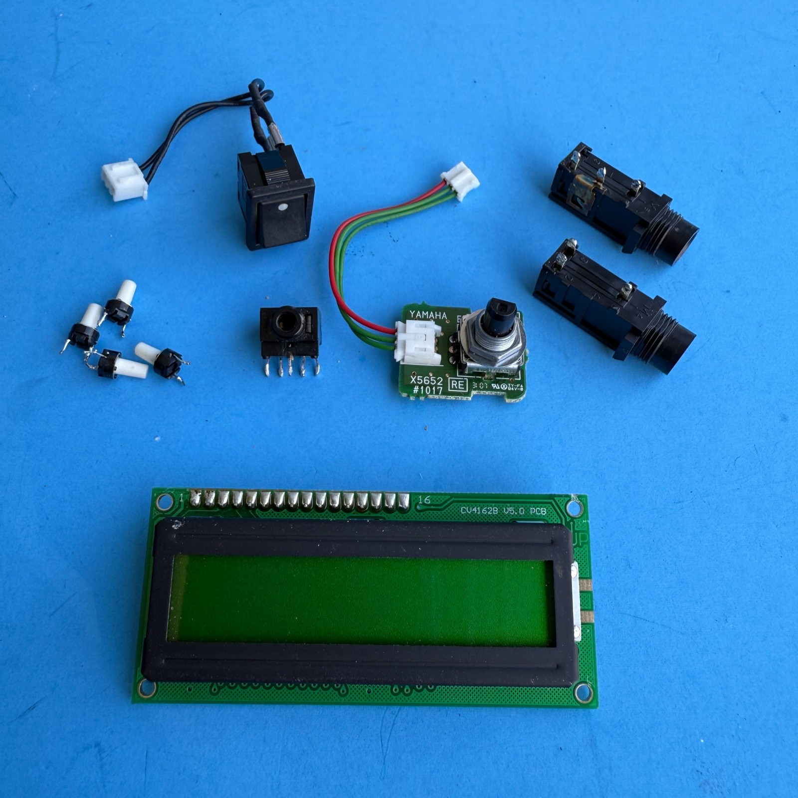 [FRS] YAMAHA DTXPLORER Drum PCB Components Socket Switch Knob [Select Part]