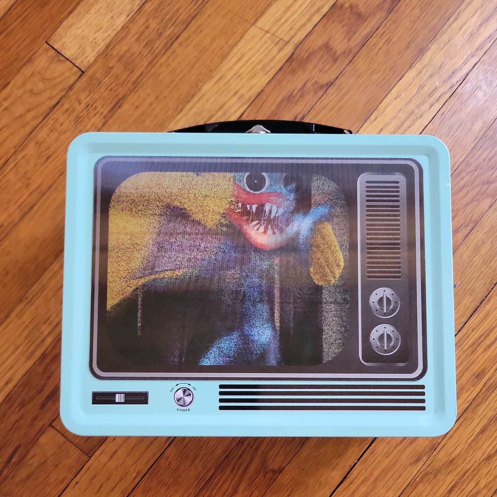 Poppy Playtime Huggy Wuggy Lenticular Lunch Box Only, Minor Dings Holographic