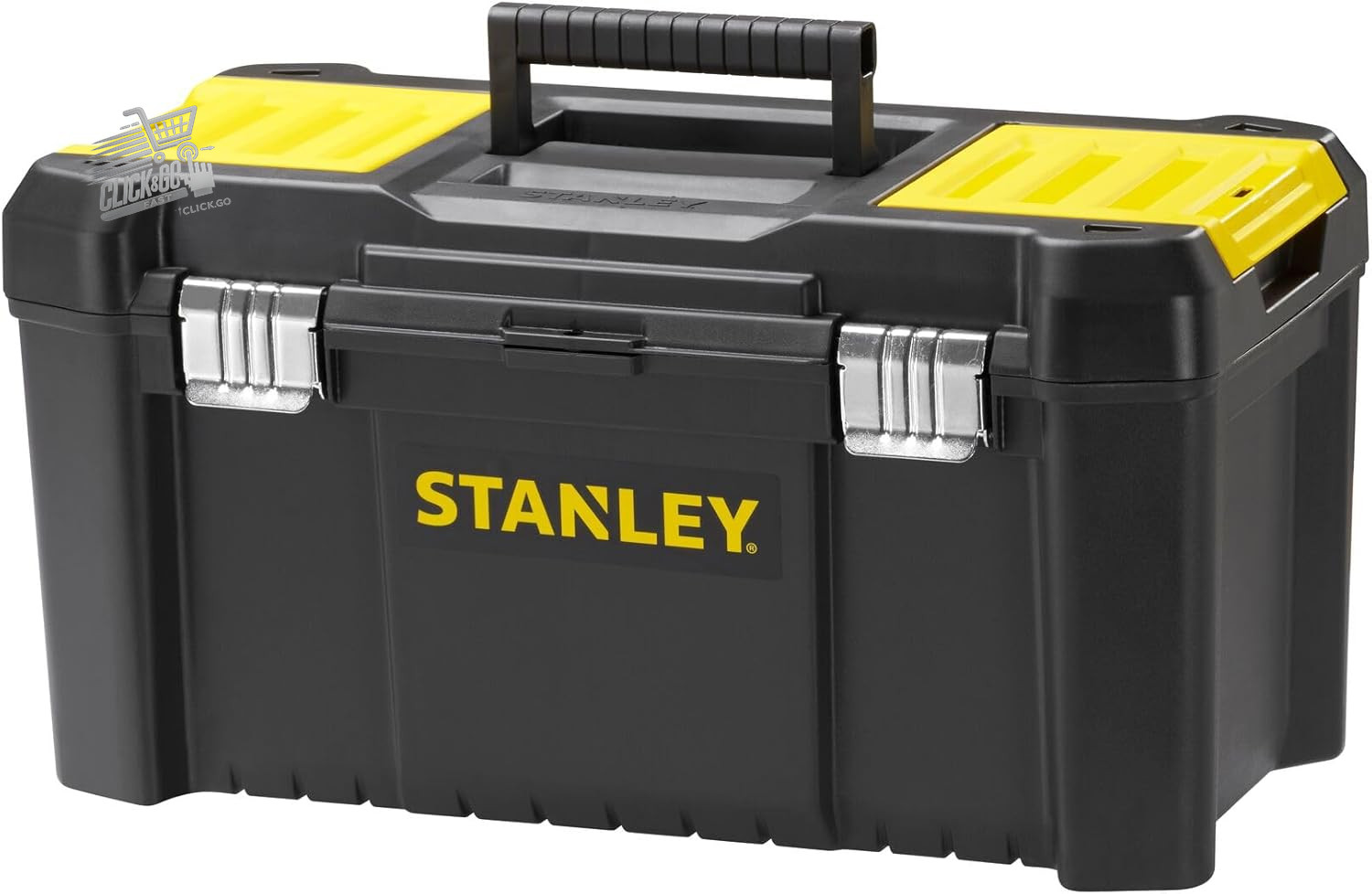 STST1-75521 Tool Box, Black/Yellow, 19"