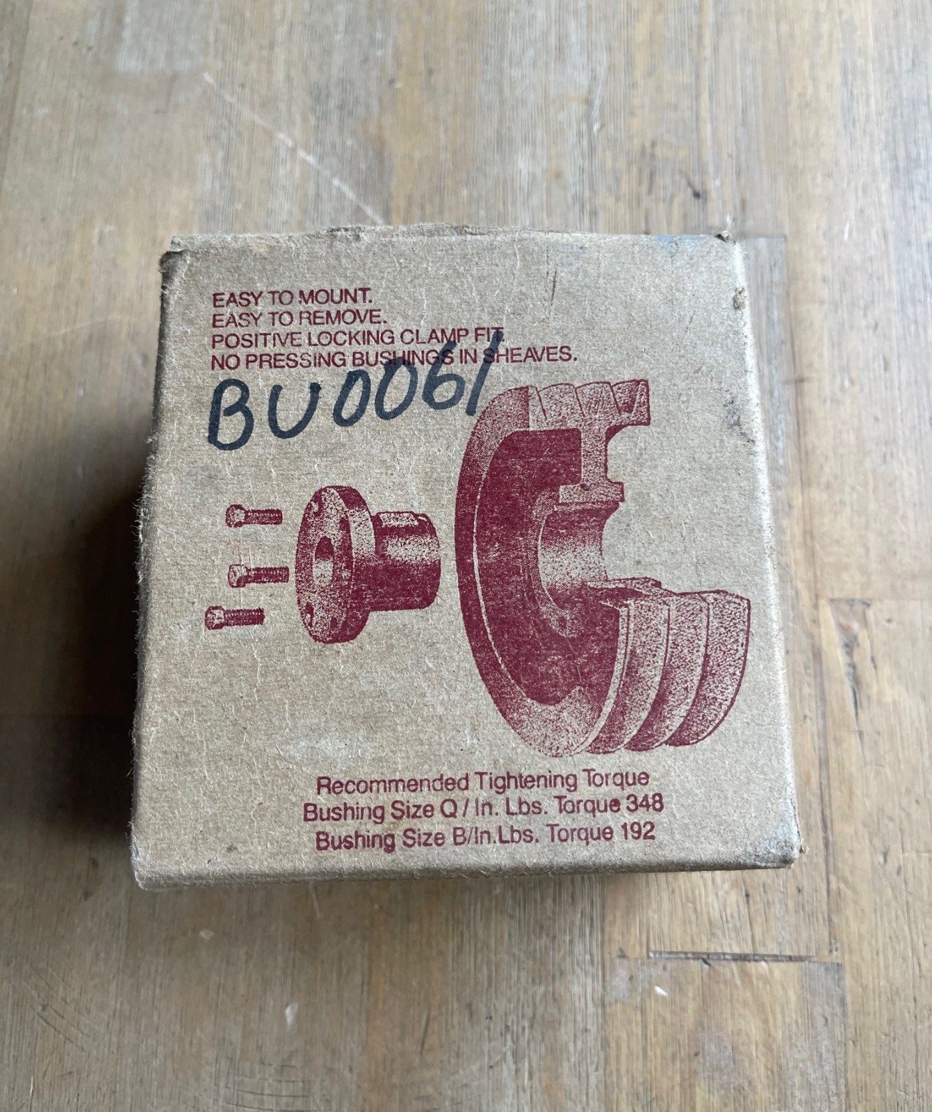 BROWNING Q1 1-11/16 SPLIT TAPER BUSHING NEW