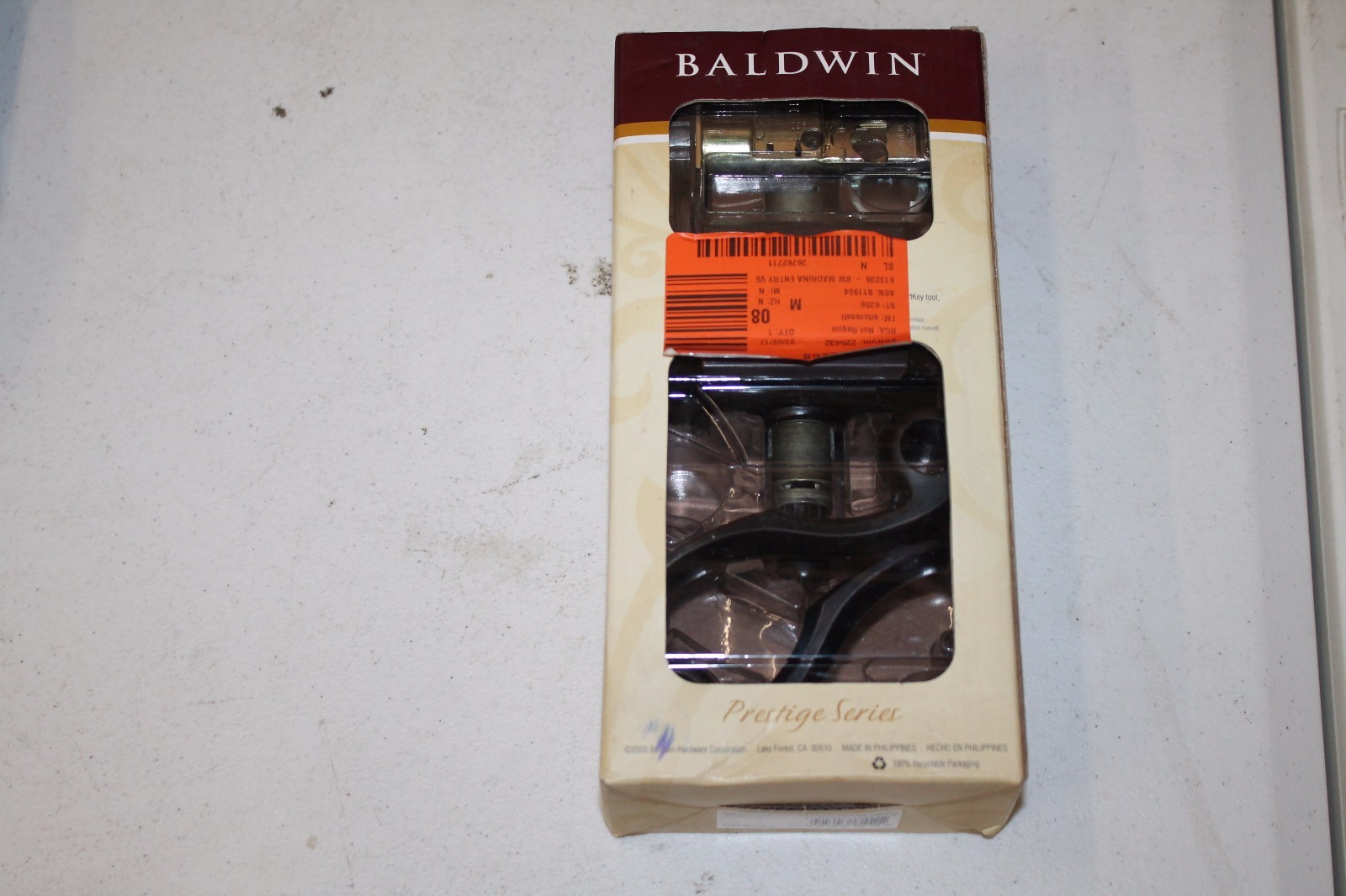 Baldwin Prestige Series Smartkey Door Lock Bronze Green Black 93540-011