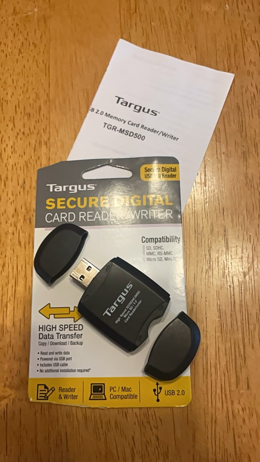 Taugus Digital Card Reader