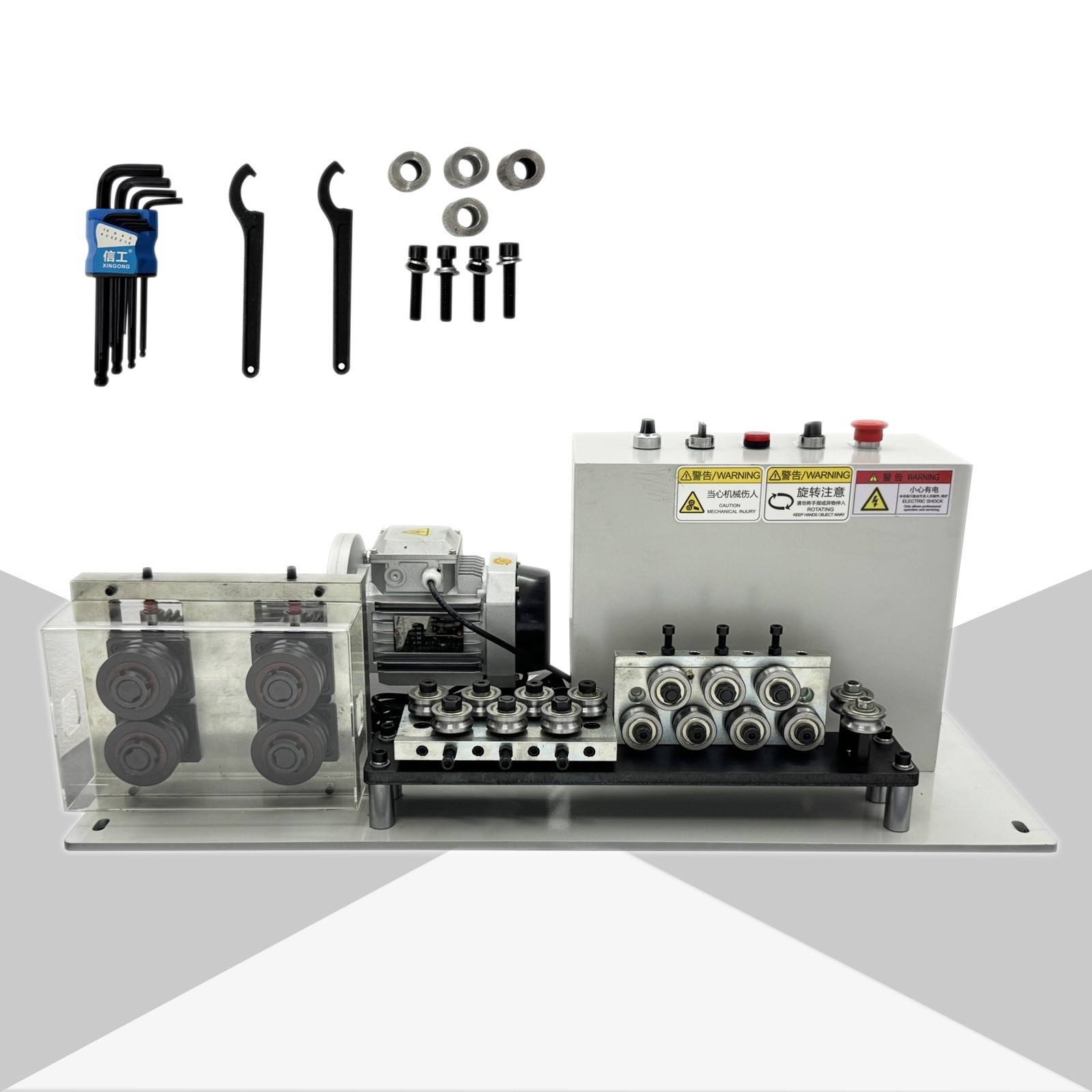 220V 1HP Electric 4-7mm Metal Wire Traction Straightener for Copper /Iron Wire
