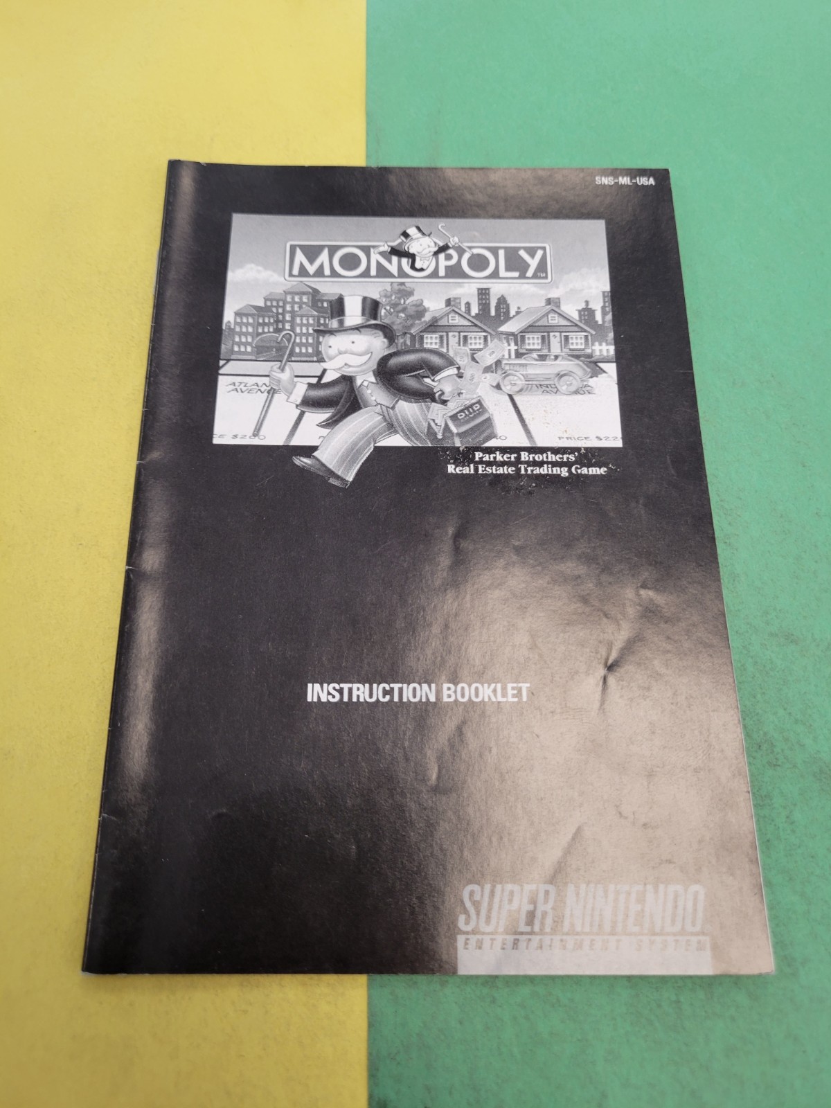 Monopoly Manual SNES