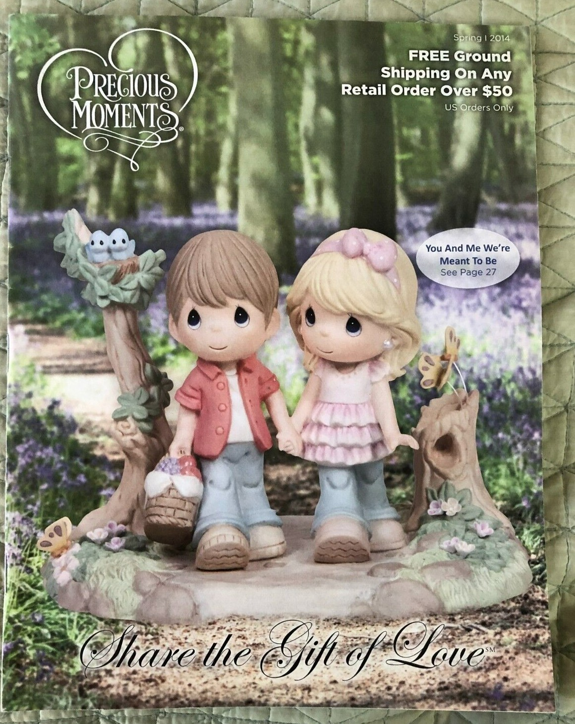 2014 SPRING 1 PRECIOUS MOMENTS MAIL ORDER CATALOG