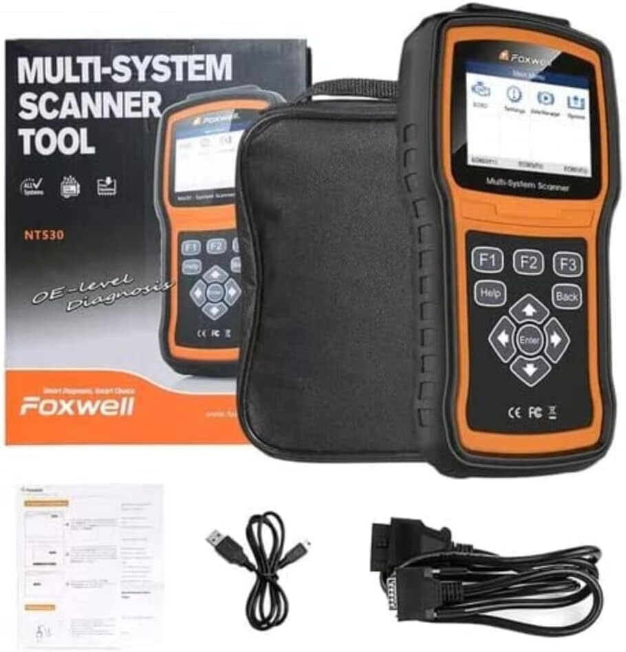 For BENZ Foxwell NT530 plus Bidirectional Car OBD2 Scanner Diagnostic Reset Tool