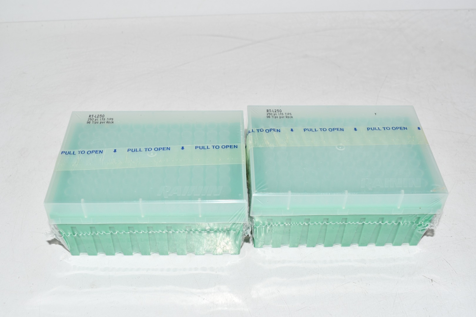 NEW Rainin RT-L250 250uL LTS Pipette Tips 96/tips 2 Racks