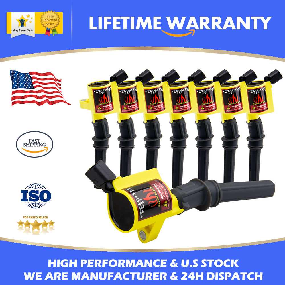 For Lincoln Town Car Grand Marquis 4.6L 1998-2011 Ignition Coils in 8 Pack DG508