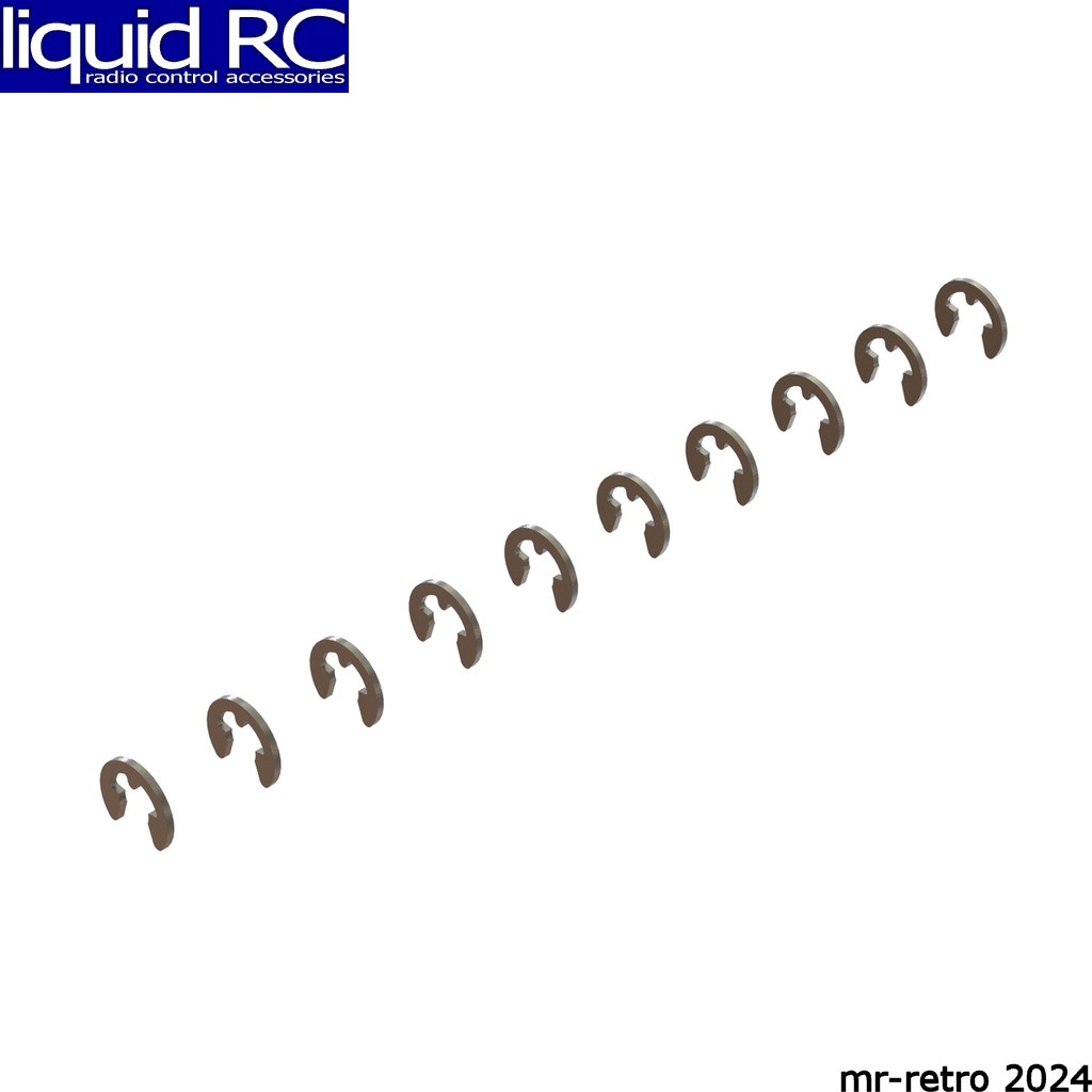 Arrma 710006 ARA710006 E Clip Din 6799 - 3.2mm 10