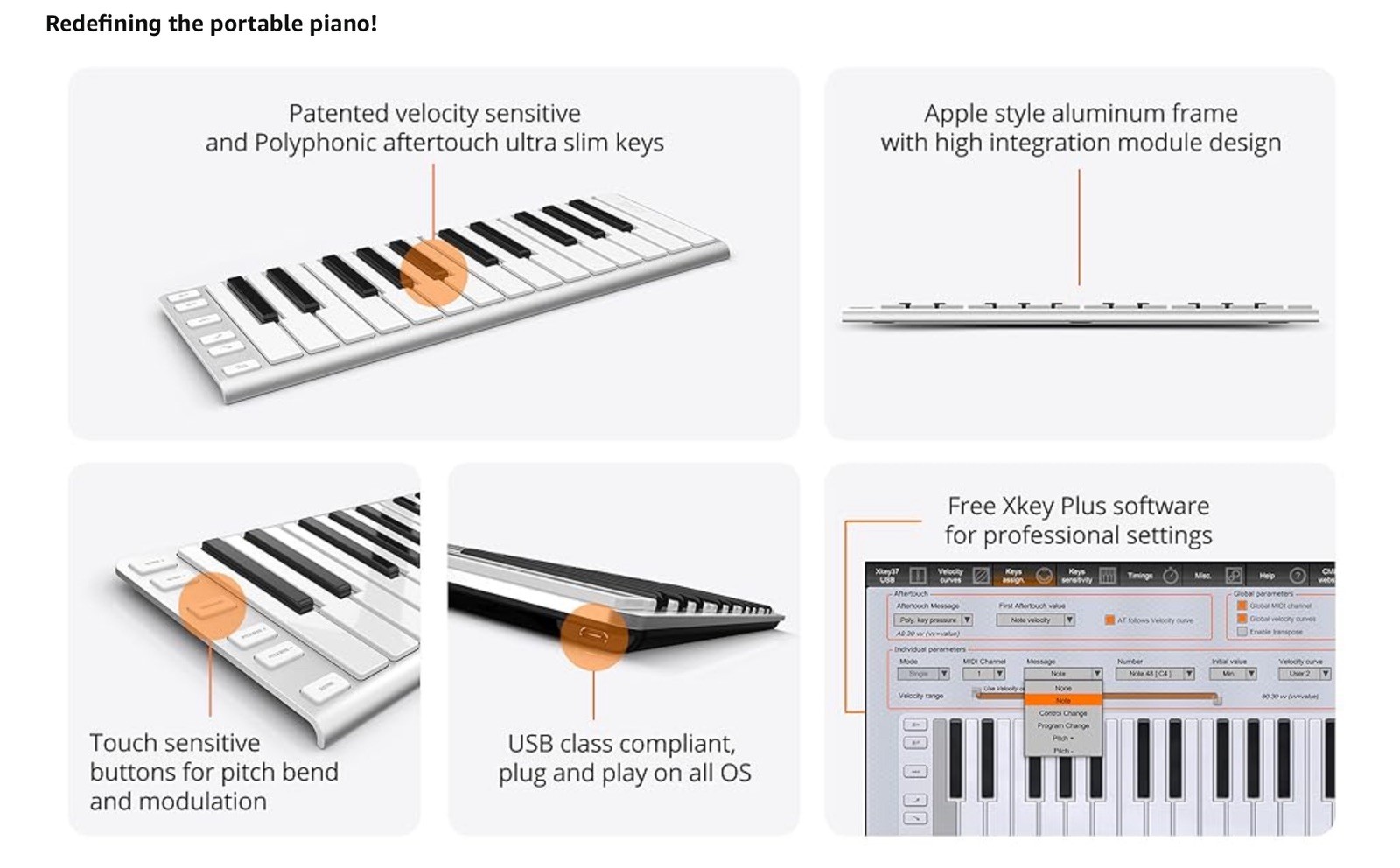NEW! | Xkey 37 LE MIDI Keyboard Controller & Solar Lite Protective Case BUNDLE