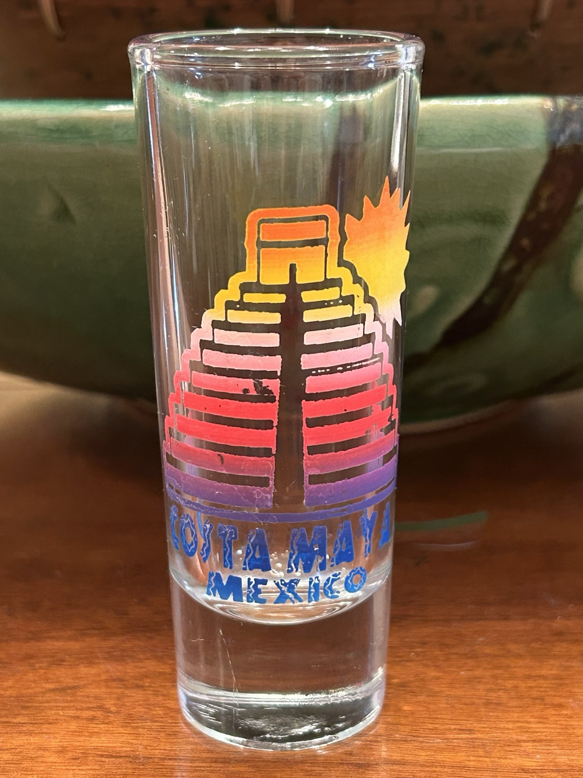 COSTAMAYA ~  Shot Glass ~ 4.00”  ~ PYRAMID ~