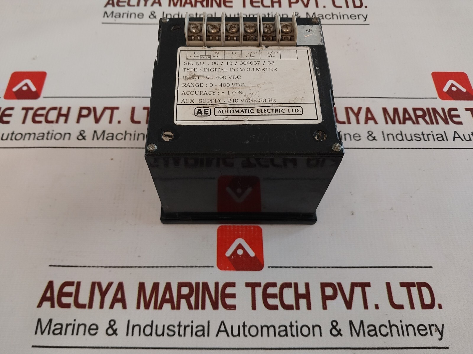 Automatic Electric Digital DC Voltmeter 0-400vdc