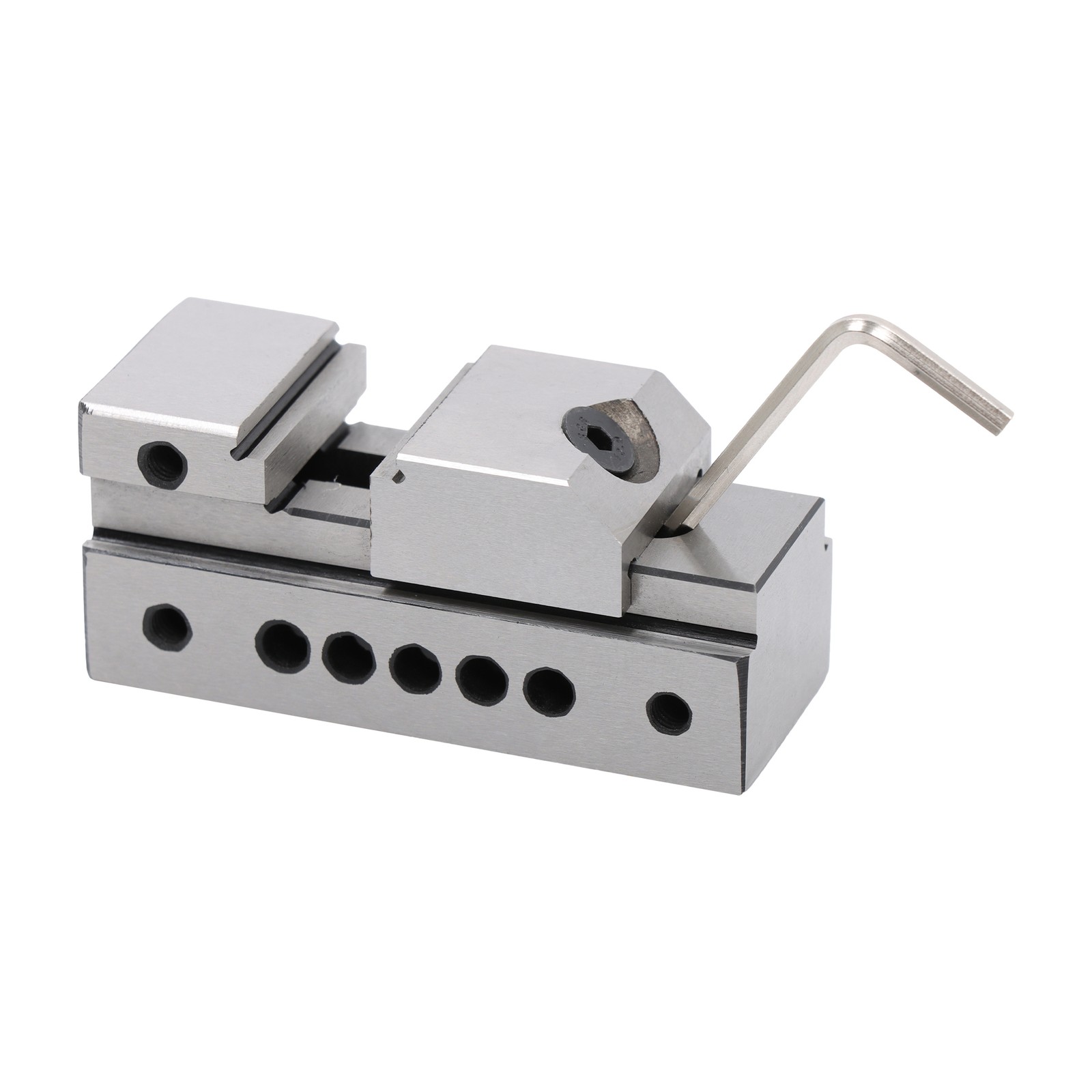 Mini Insert Vise .0002'' Steel 1'' Precision Toolmaker Screwless Vise Grinding