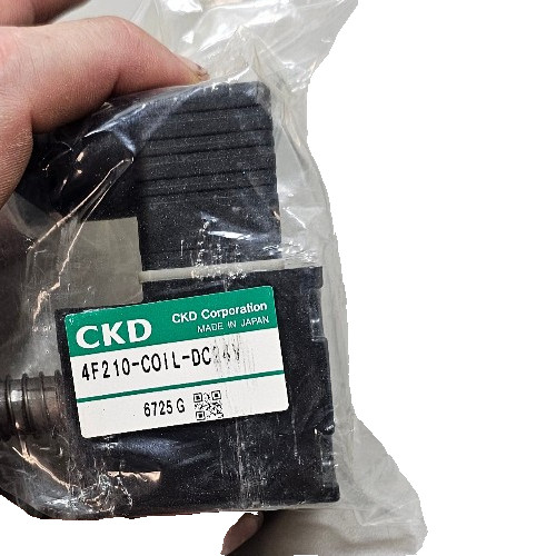 CKD 4F210-COIL-DC24V Individual Coil Set, New