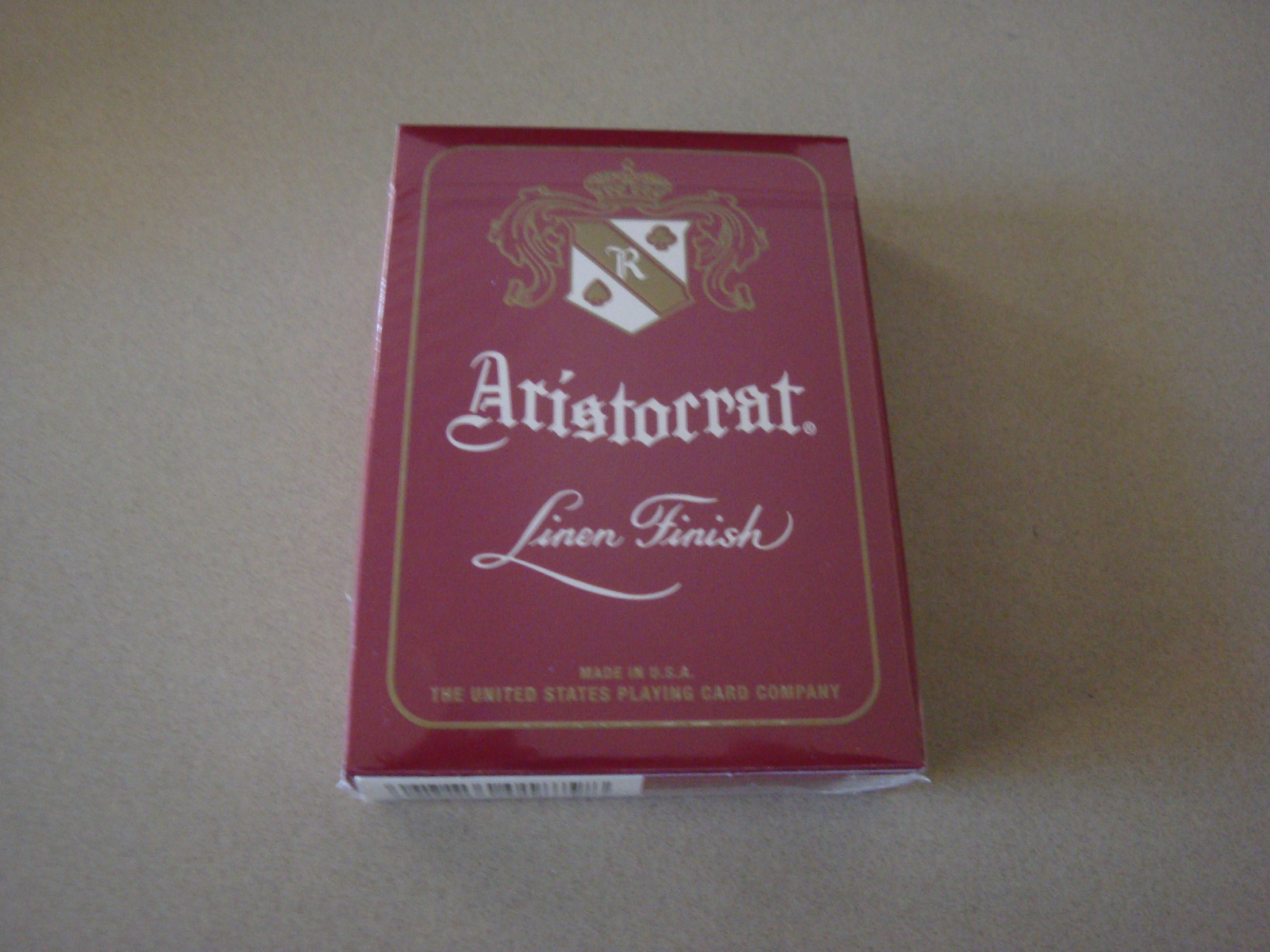 ARISTOCRAT PLAYING CARDS BY USPCC ONE RED OR BLUE DECK POKER SIZE