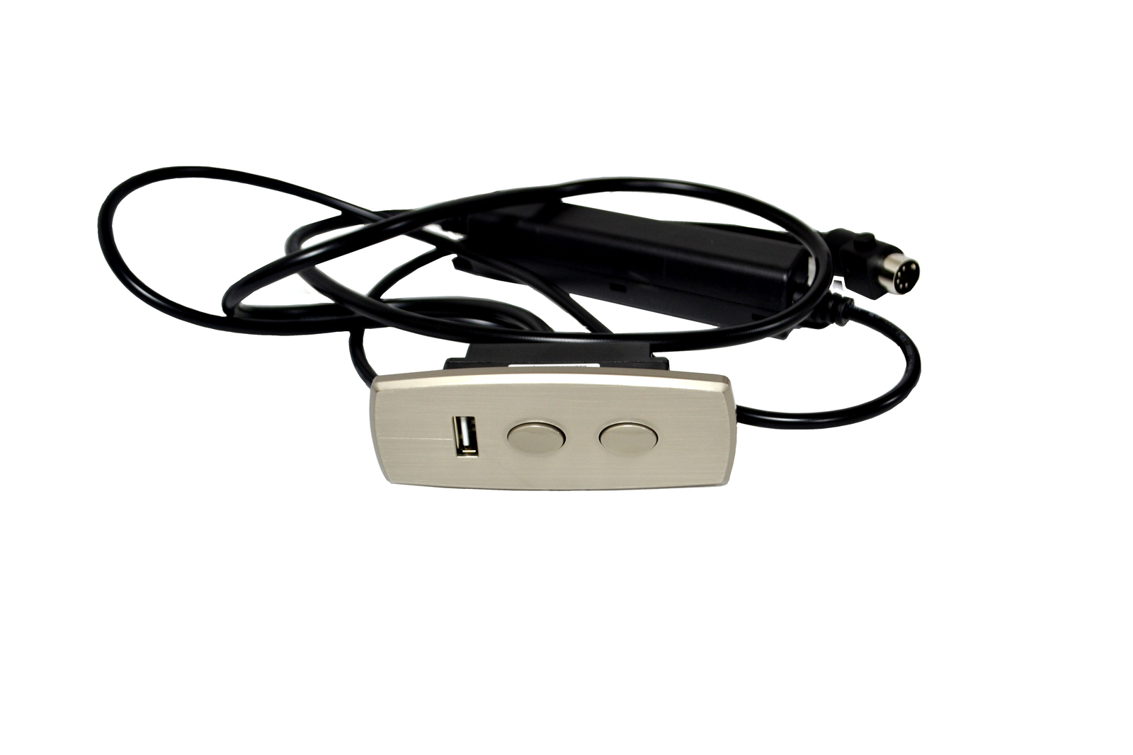 Kaidi Silver 2 Button Handset With USB 2A for Charging Mobile Devices