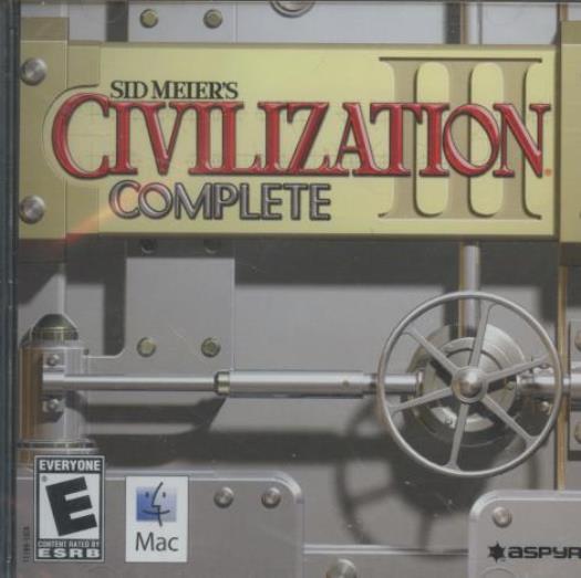 Civilization 3 III Complete MAC DVD Sid Meier's sci-fi strategy game SEALED CASE