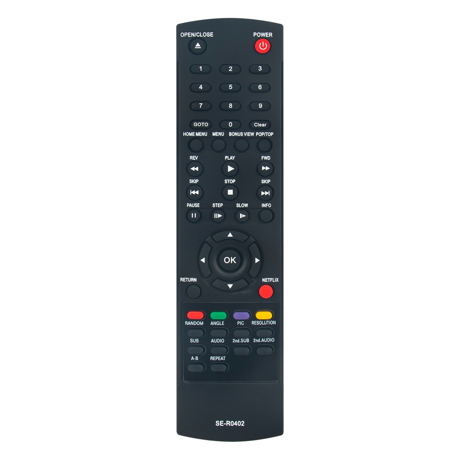 SE-R0402 Remote for Toshiba Blu-ray BDX2150KU BDK21KU BDX4200 BDX2250 BDX5200