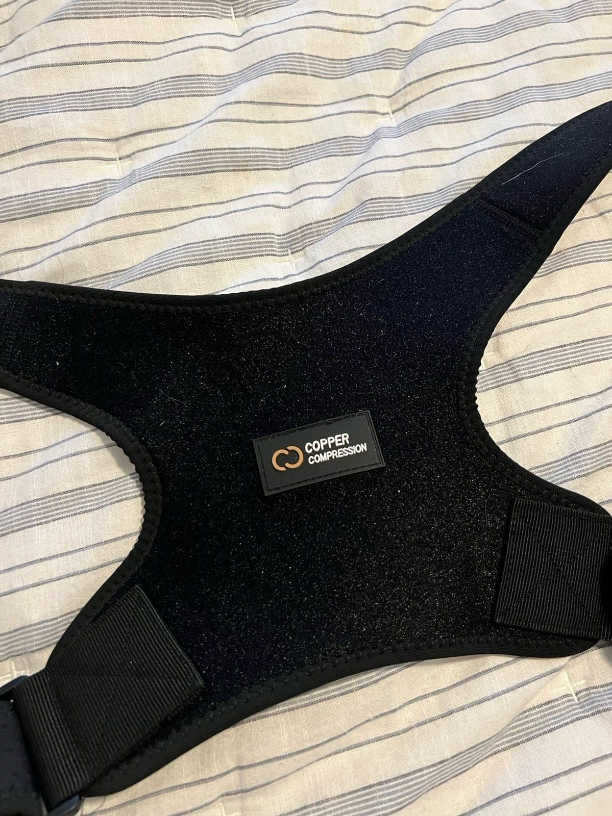 Copper Compression Posture Corrector Lightweight Breathable Flexible Brace L/XL
