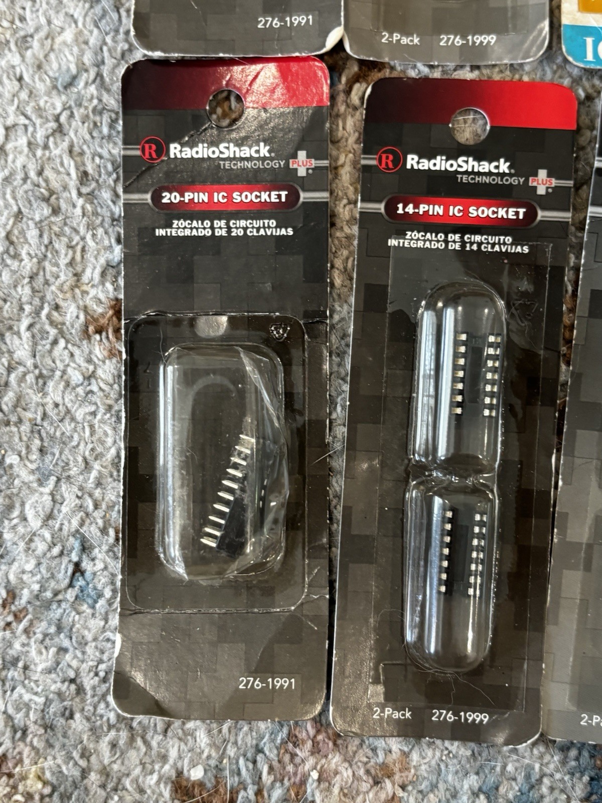RADIOSHACK IC Sockets 40 20 14 Pin