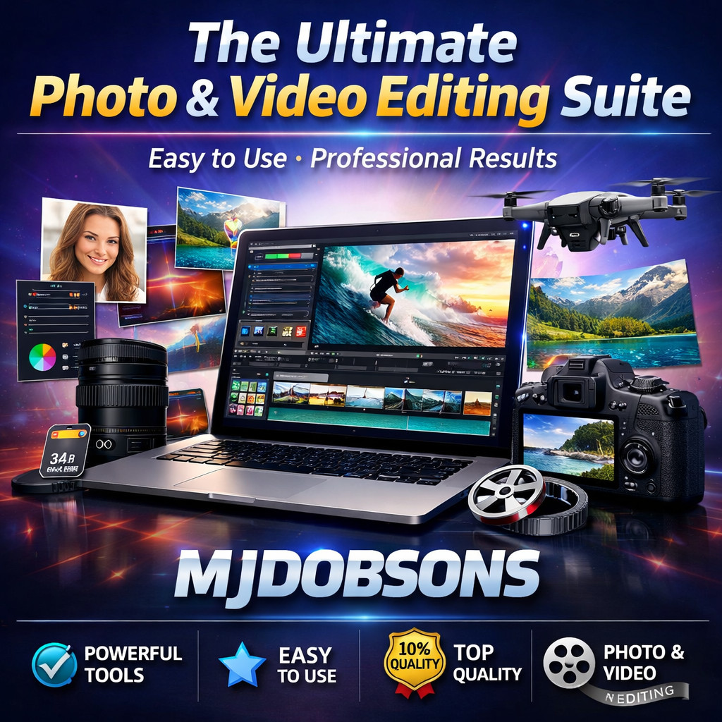 Photo DIGITAL IMAGE PICTURE PHOTO EDITING EDITOR SOFTWARE PLUS BONUS PROGRAM USB