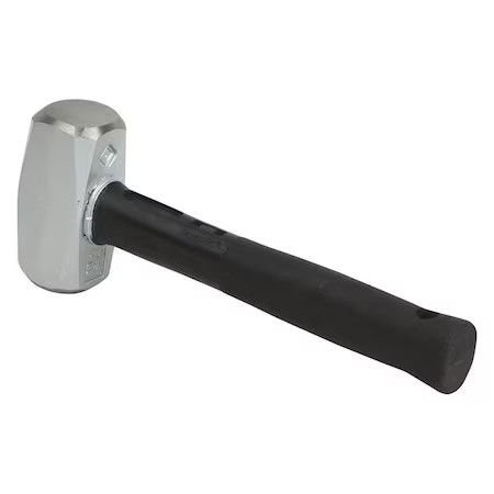 Westward 22Xp73 Club Hammer, 2-1/2 Lb., 12 In, Rubber/Steel