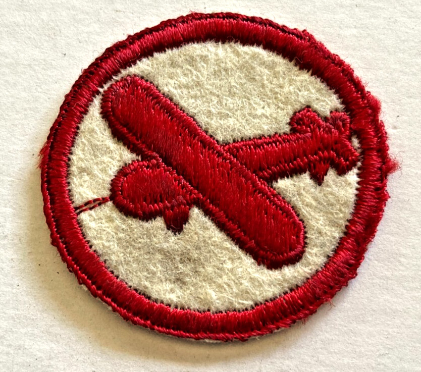 WW 2 US Army 1st Airborne Task Force Cap Patch Inv# K2897