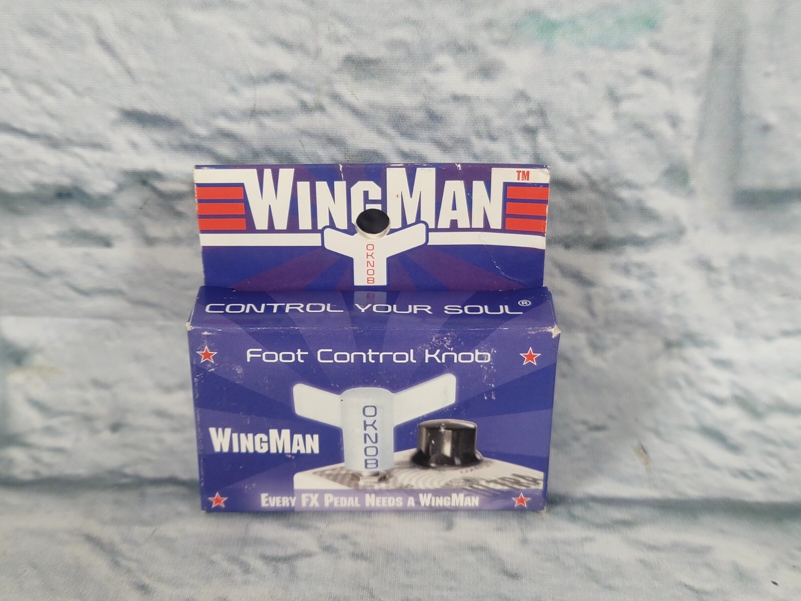 WingMan Foot Control Knob For FX Pedal Glow In The Dark