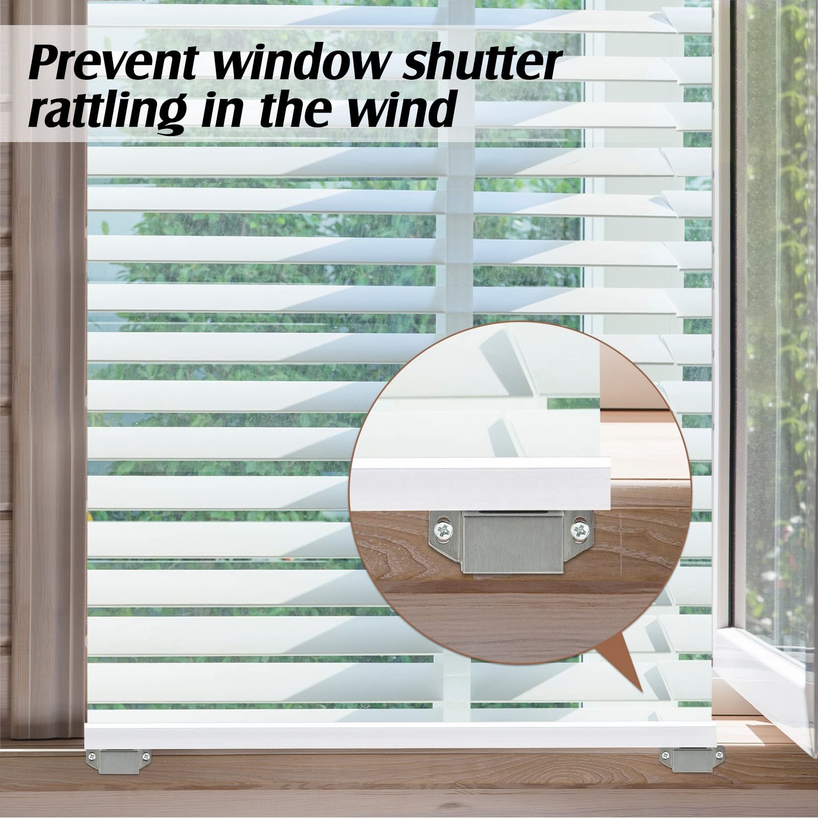 85-Piece Shutter Repair Kit and Plantation Tool Set for Easy Fixes