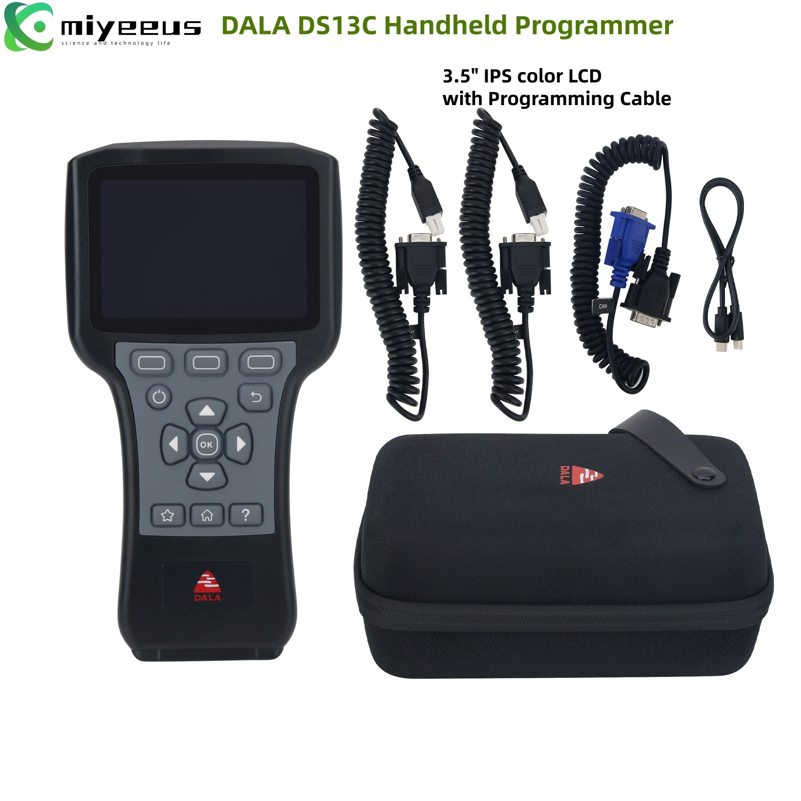 DALA DS13C Handheld Programming 3.5" Color LCD for Curtis Dala Motor Controller