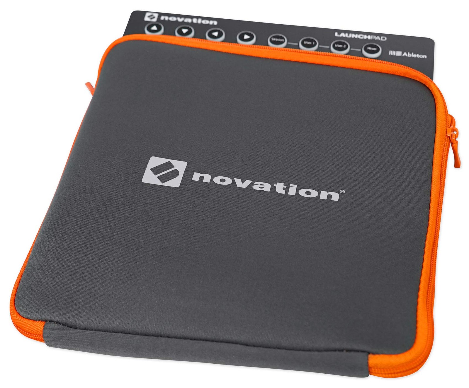Novation Launchpad and Launch Control XL Neoprene Sleeve Grey/Orange