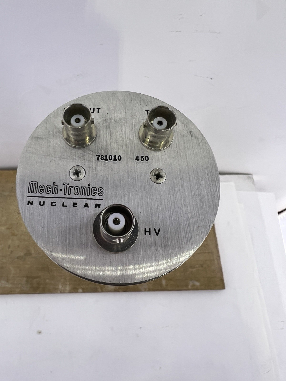 Mech-Tronics 2MW2/2 Nuclear Detector Radiation Sensor HV Unit BX035