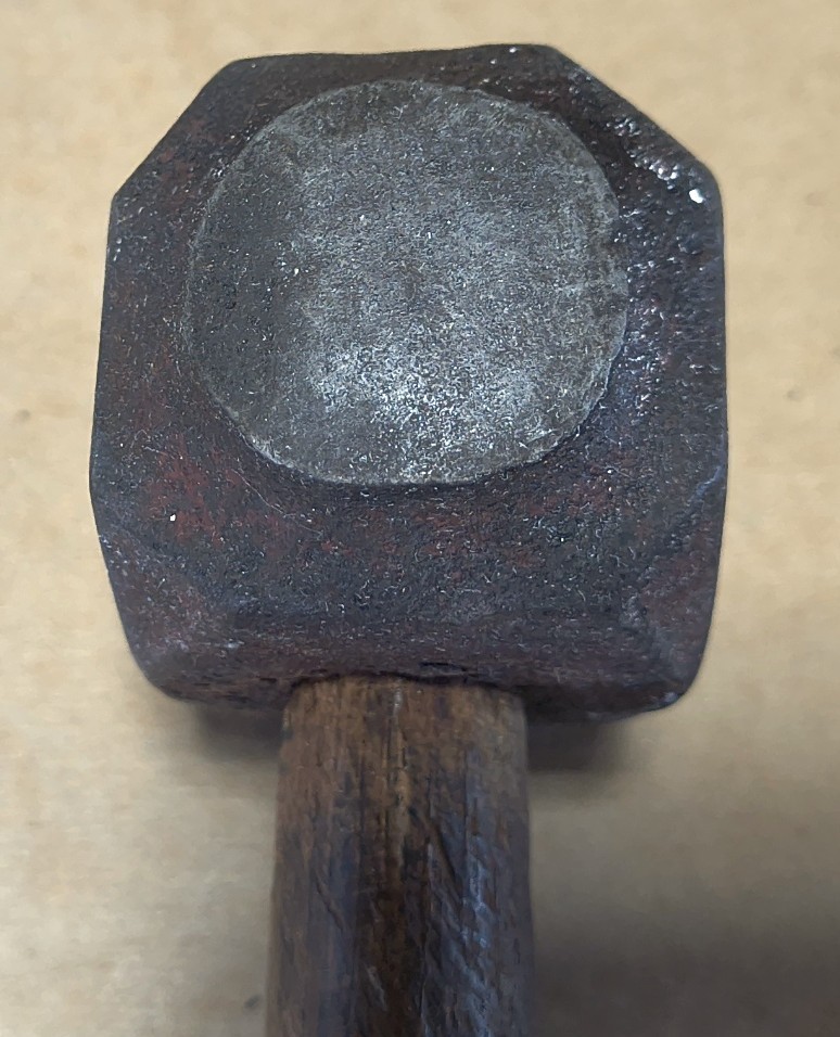 Antique blacksmith sledge hammer